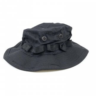 Tactical Black Boonie Hat