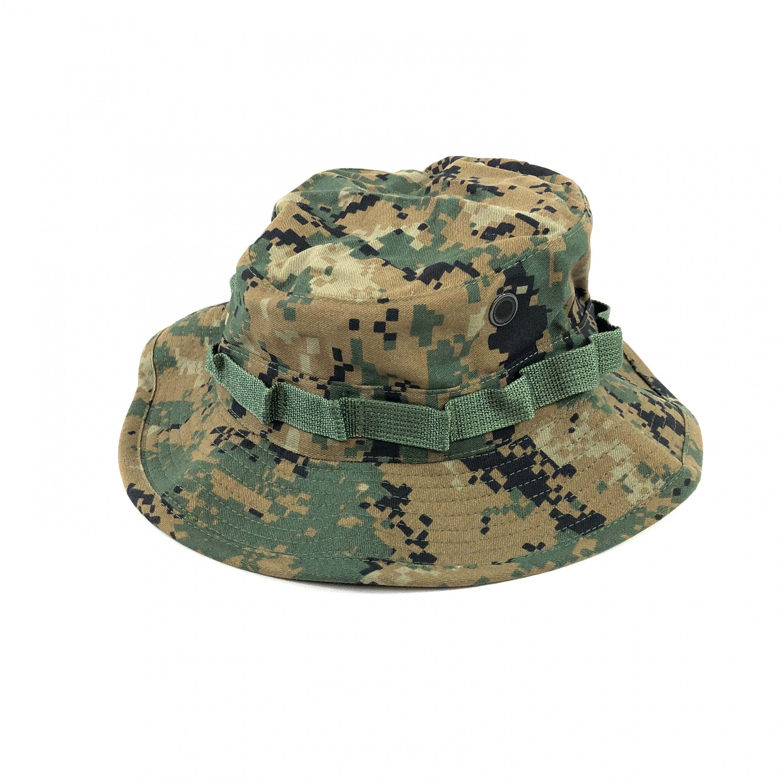 Military Issued Woodland Boonie Hat-NEW