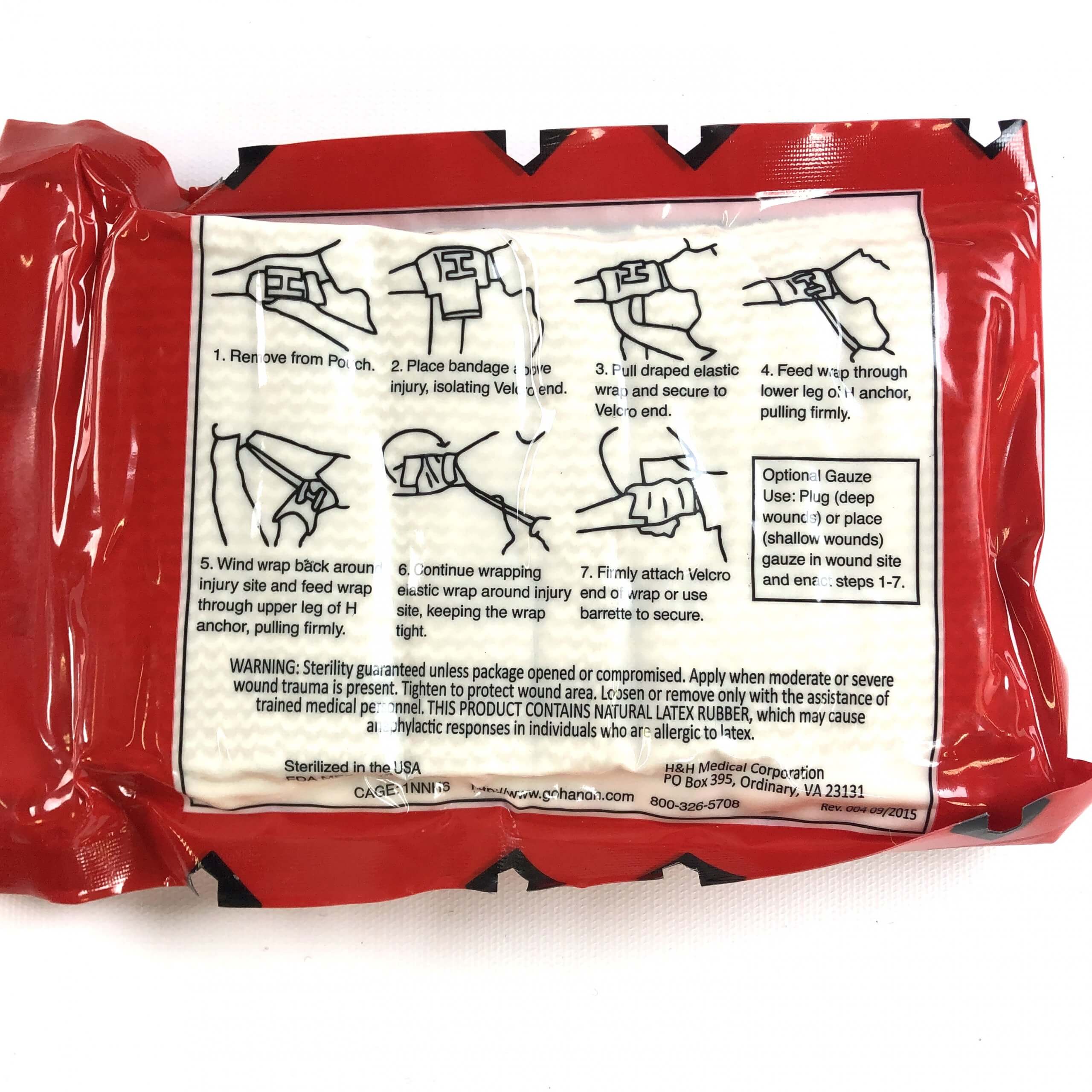 H&H H Bandage, Comprehensive Combat Dressing [Genuine Issue]