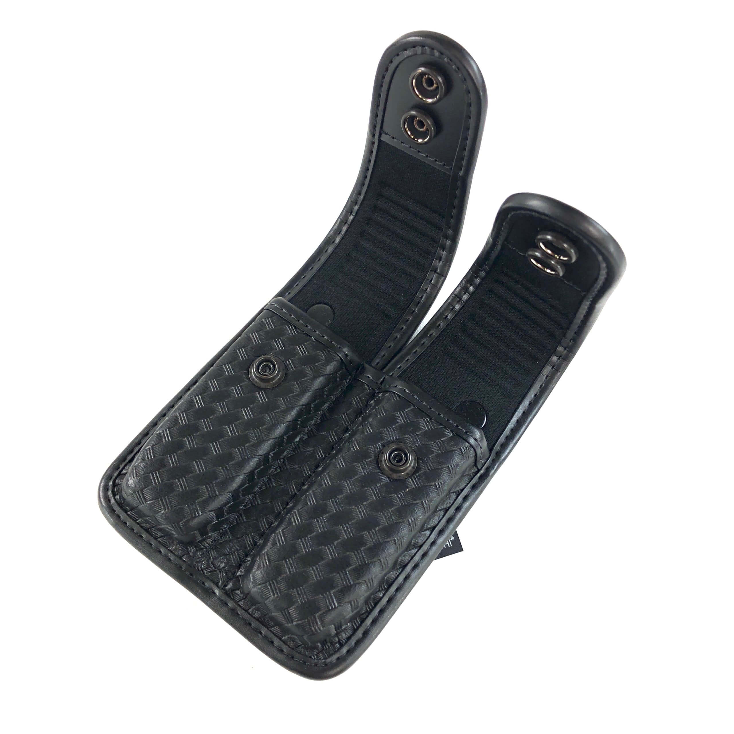 Bianchi Accumold Elite Double Pistol Mag Pouch, 10mm [Genuine Issue]