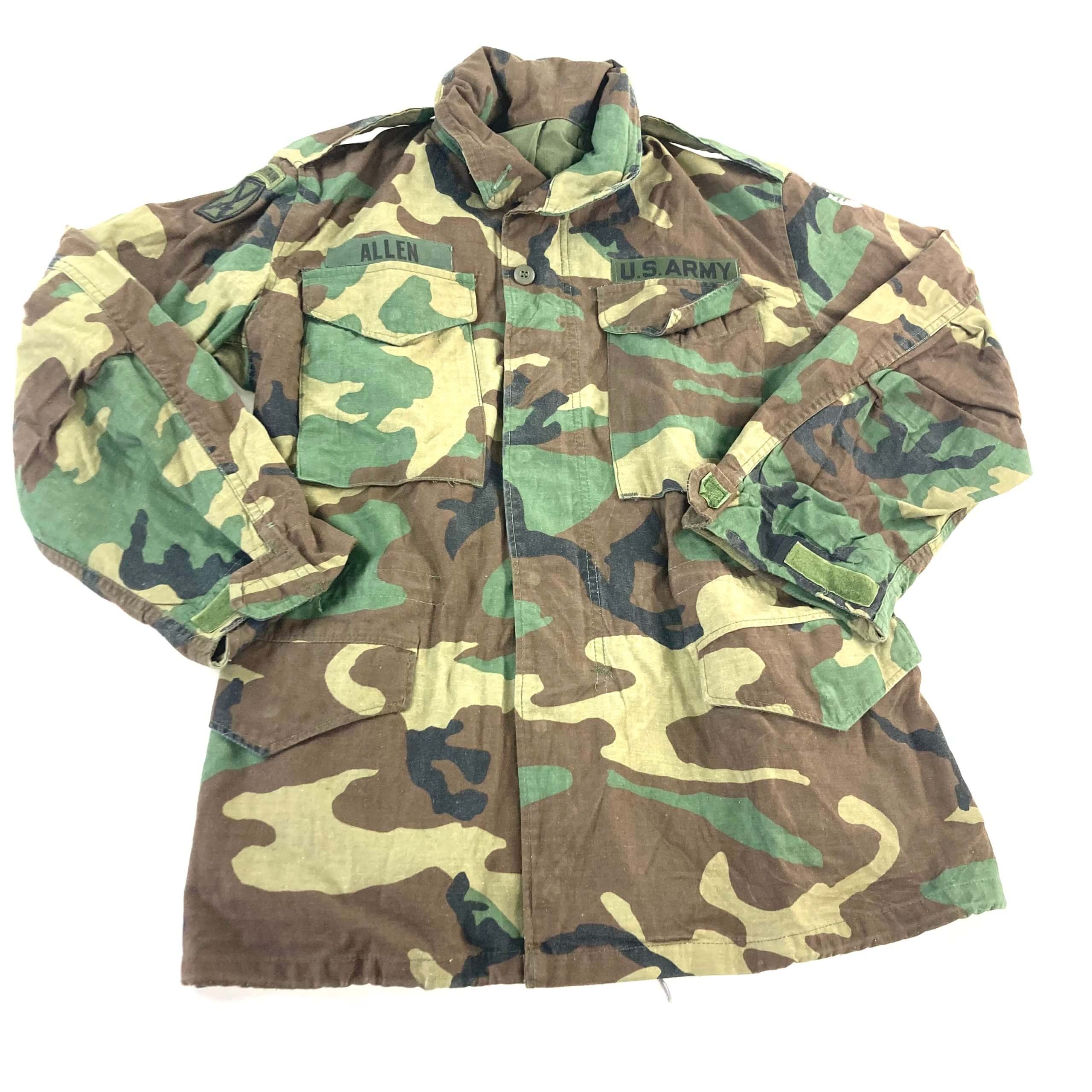 USGI M65 Field Jacket, Woodland Camo [Genuine Issue]