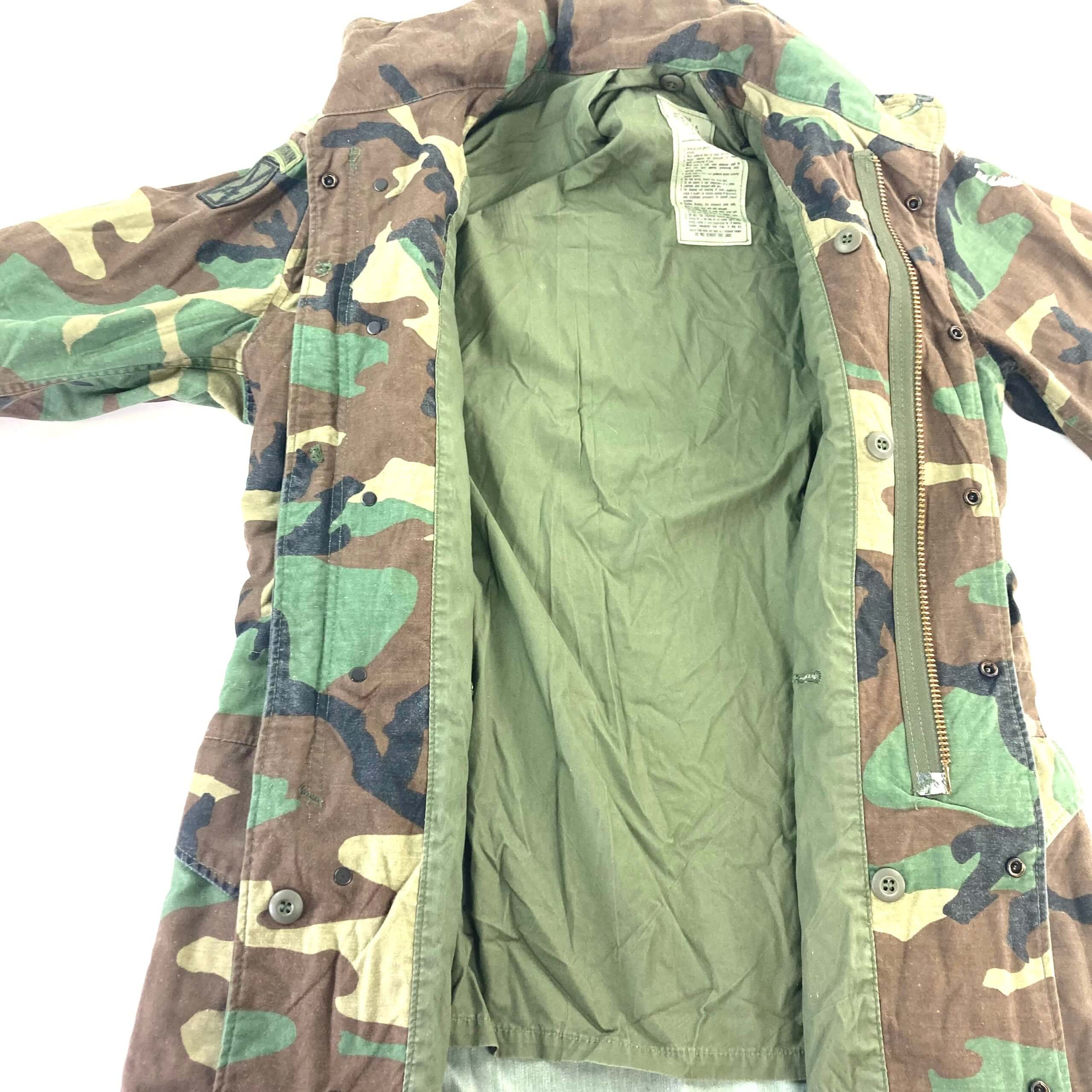 USGI M65 Field Jacket, Woodland Camo [Genuine Issue]