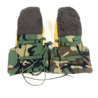 USGI Extreme Cold Weather Mittens, Woodland Camo
