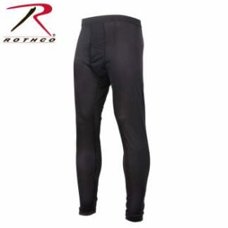 Rothco Level 1 Silk Weight Pants, Black - Venture Surplus