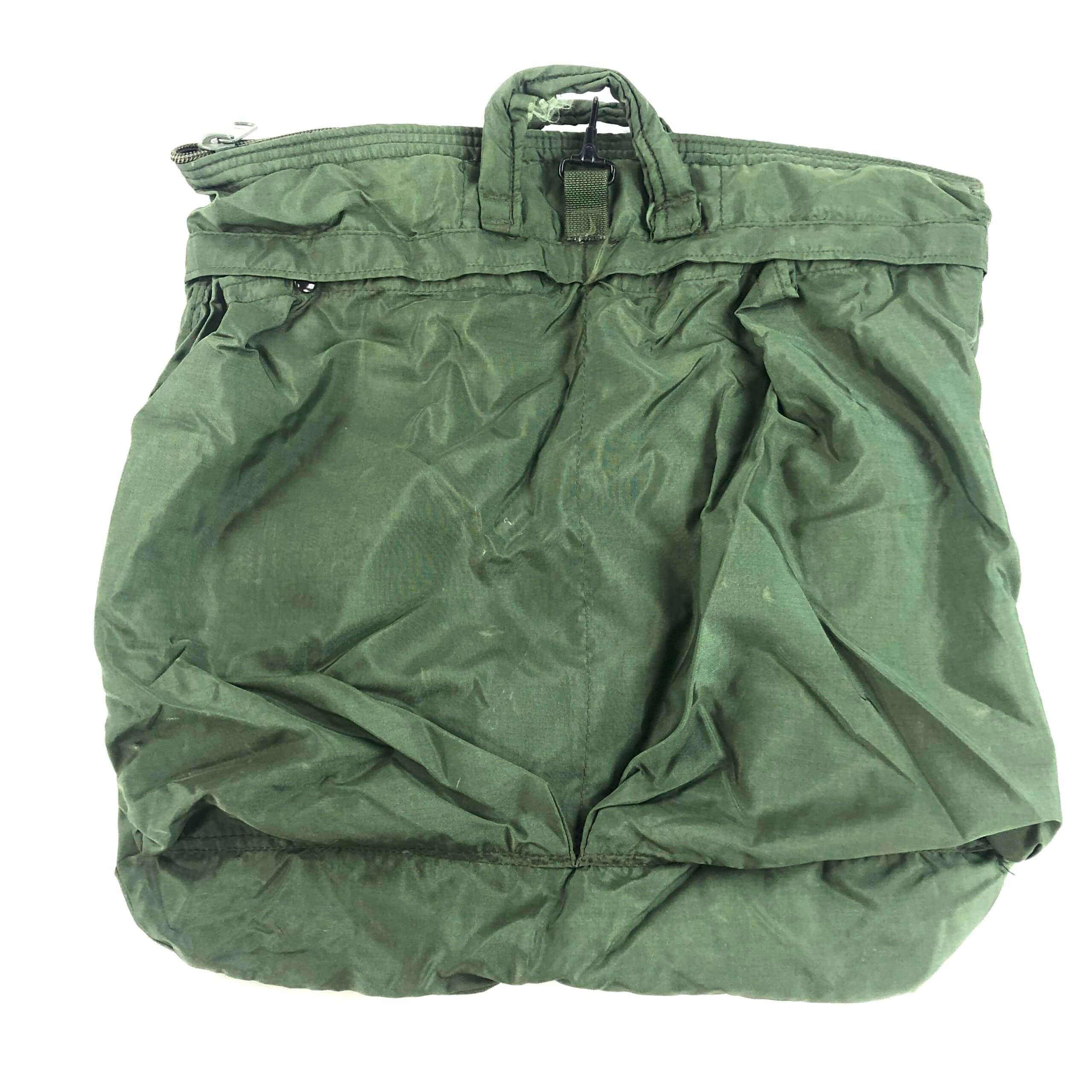 FLYER’S HELMET,　ビンテージ ヘルメットバッグ Vintage Flyers Helmet Bag, OD Green - Venture Surplus