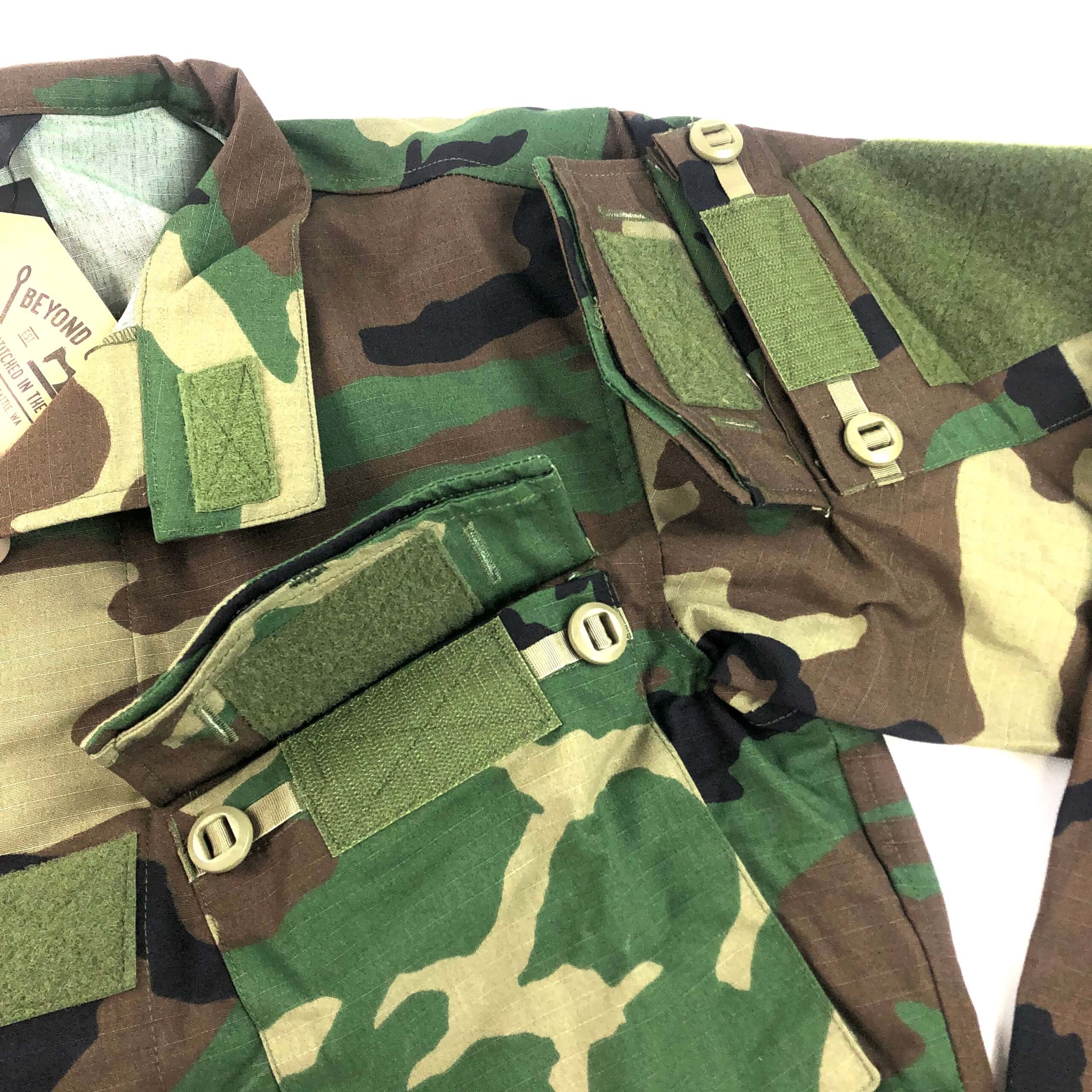 Beyond A9 Mission Top, Woodland Camo
