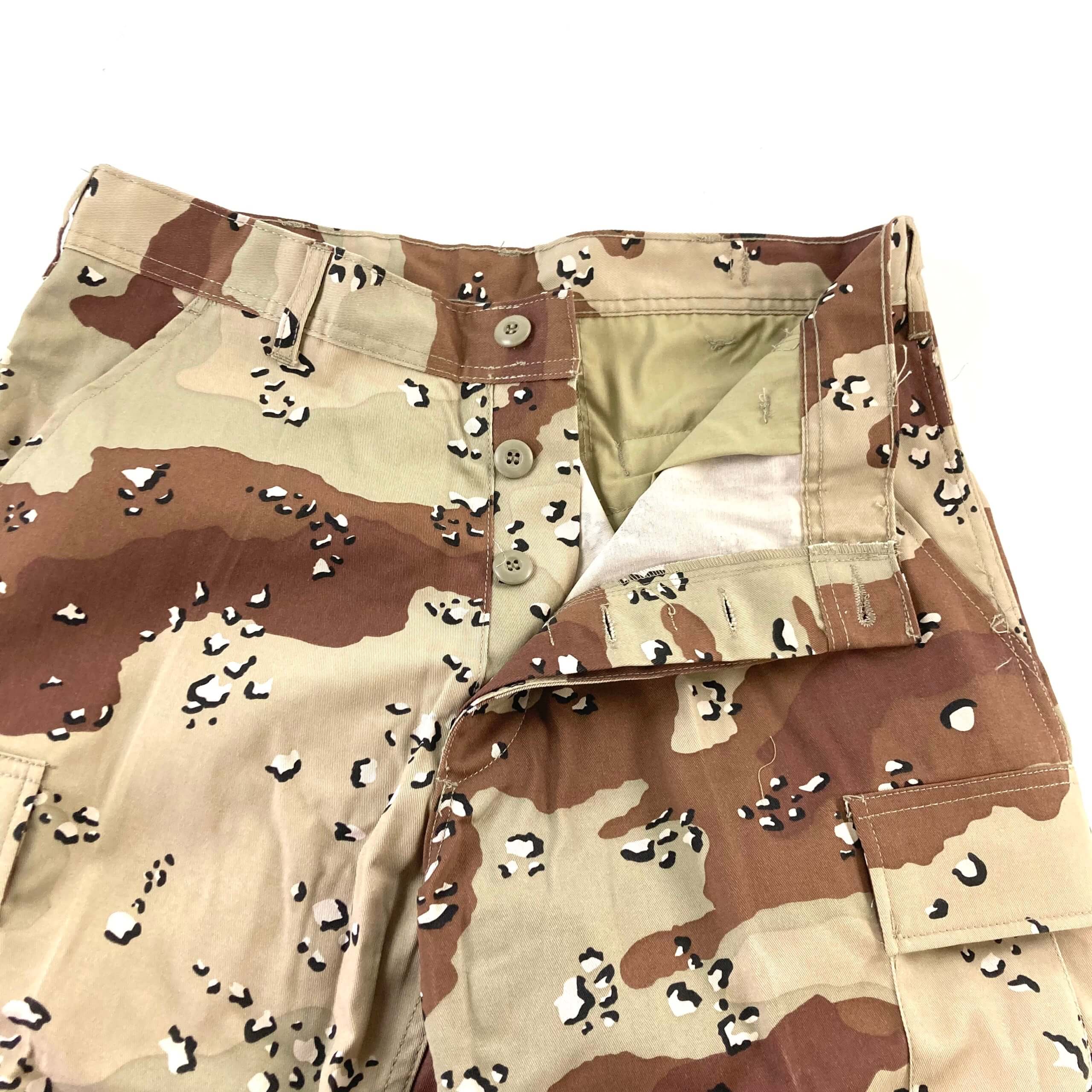 6 Color Desert Camo Tactical BDU Pants