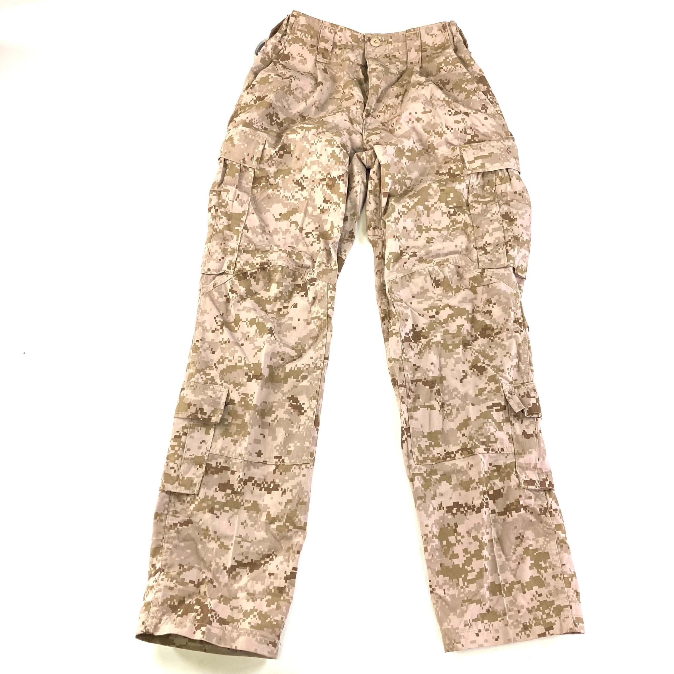 LONG NWT LL AUTHENTIC USMC Desert Frog Trousers LARGE 