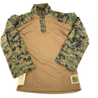USMC FROG Combat Shirt, Woodland MARPAT