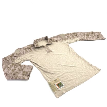 USMC FROG Combat Shirt, Desert MARPAT - Venture Surplus