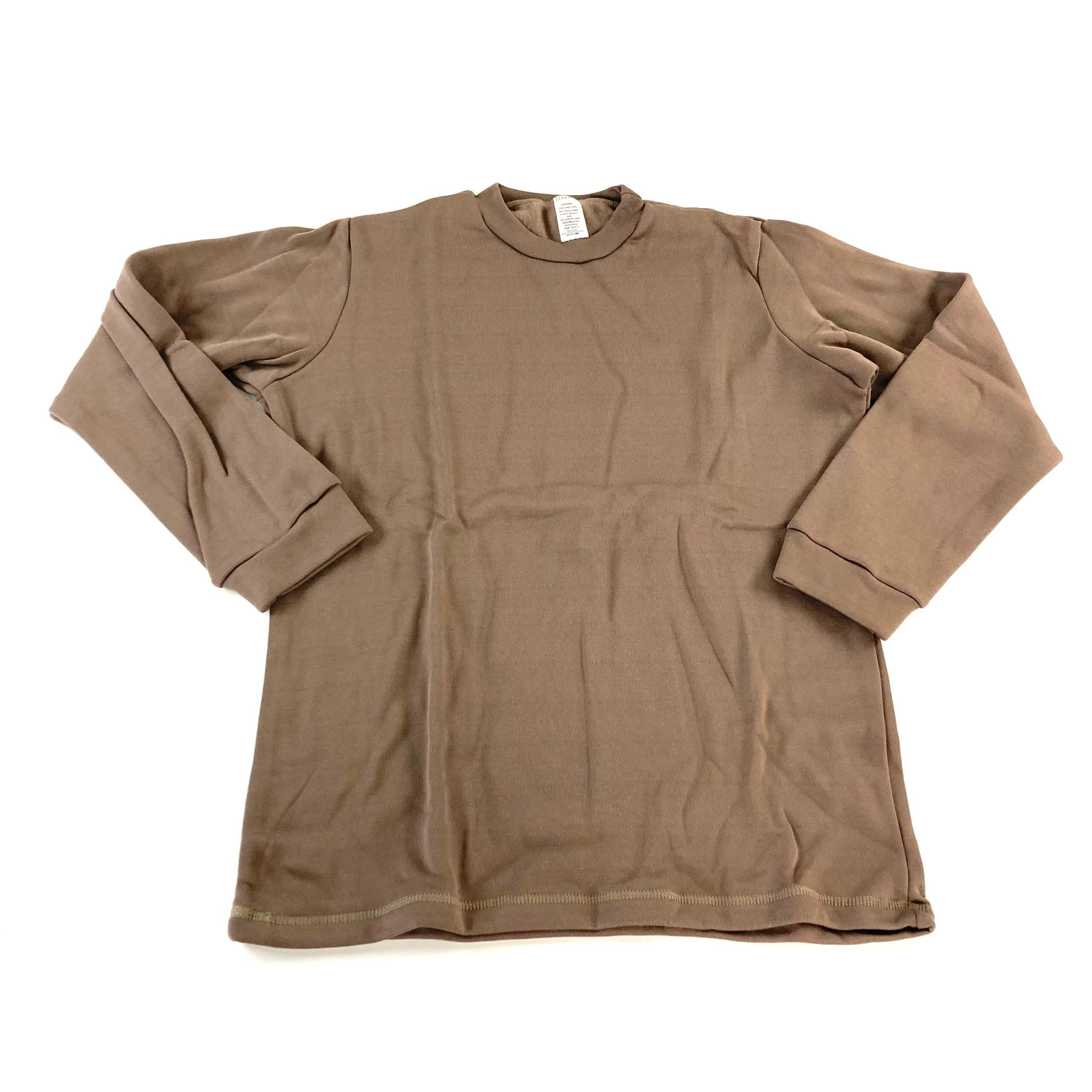 Tru-Spec Crew Neck Polypropylene Gen III ECWCS Shirt, Brown