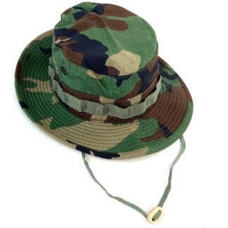 Propper 100% Cotton Boonie Hat, Woodland Camo