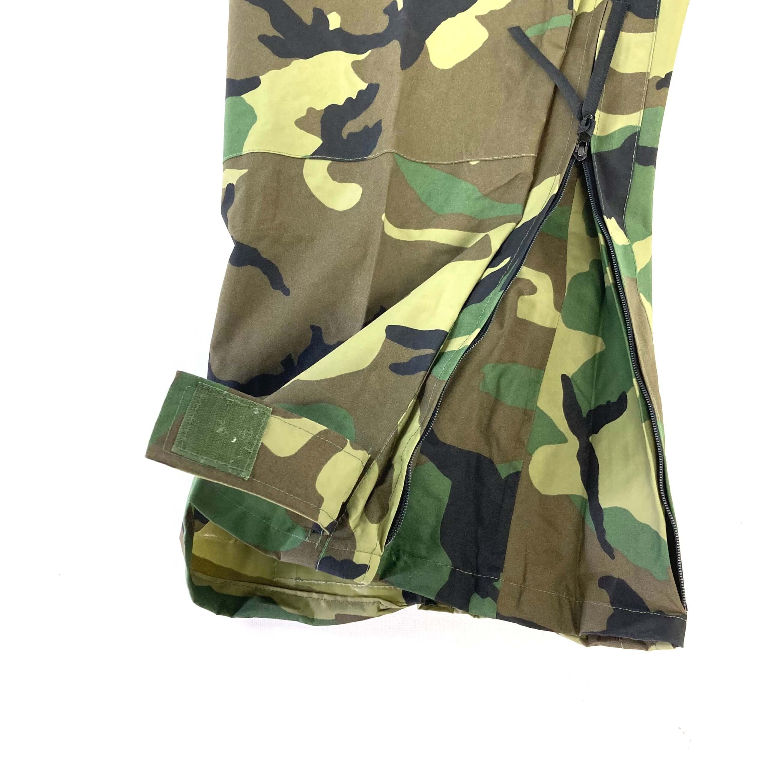 US Army Improved Rain Suit Pants, Woodland - Venture Surplus - USGI