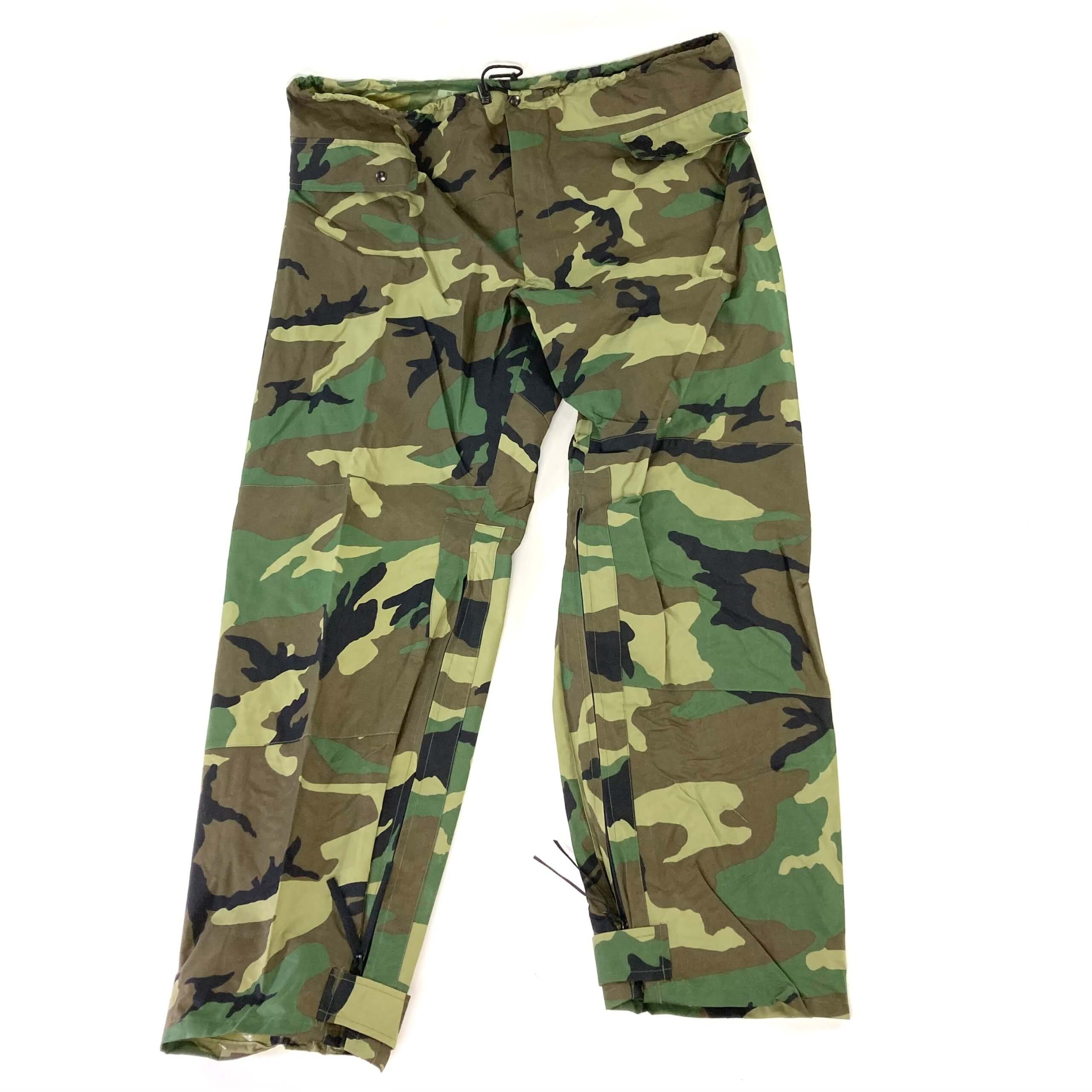 US Army Improved Rain Suit Pants, Woodland - Venture Surplus - USGI