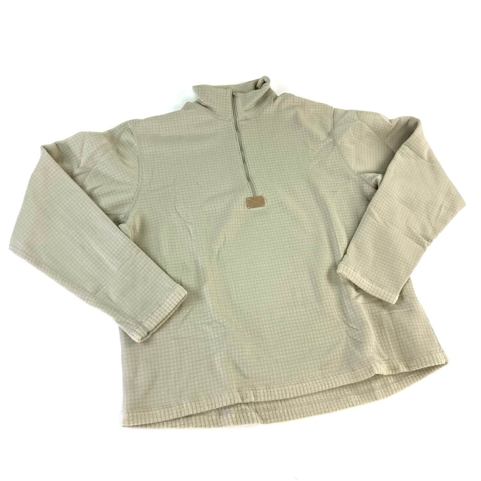 TruSpec Grid Fleece Pullover, Sand Tan Venture Surplus
