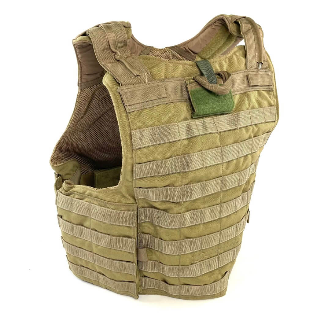 USGI Releasable Body Armor Vest, RBAV, Khaki Venture Surplus