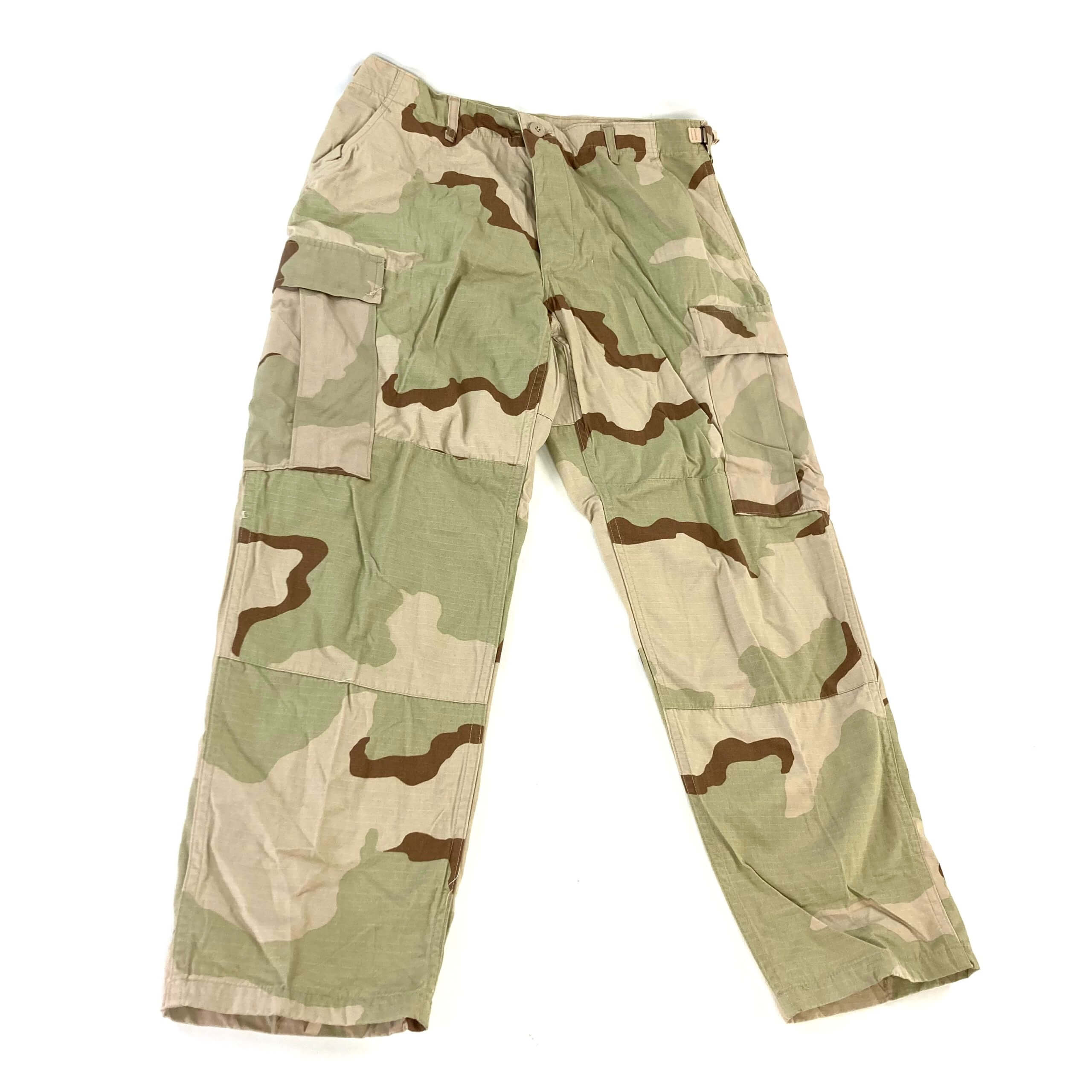 USGI BDU Desert Camo Trousers Cargo Pocket Pants