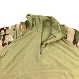 United Join Forces Fortiflame 1/4 Zip Combat Shirt, Tan/Multicam ...