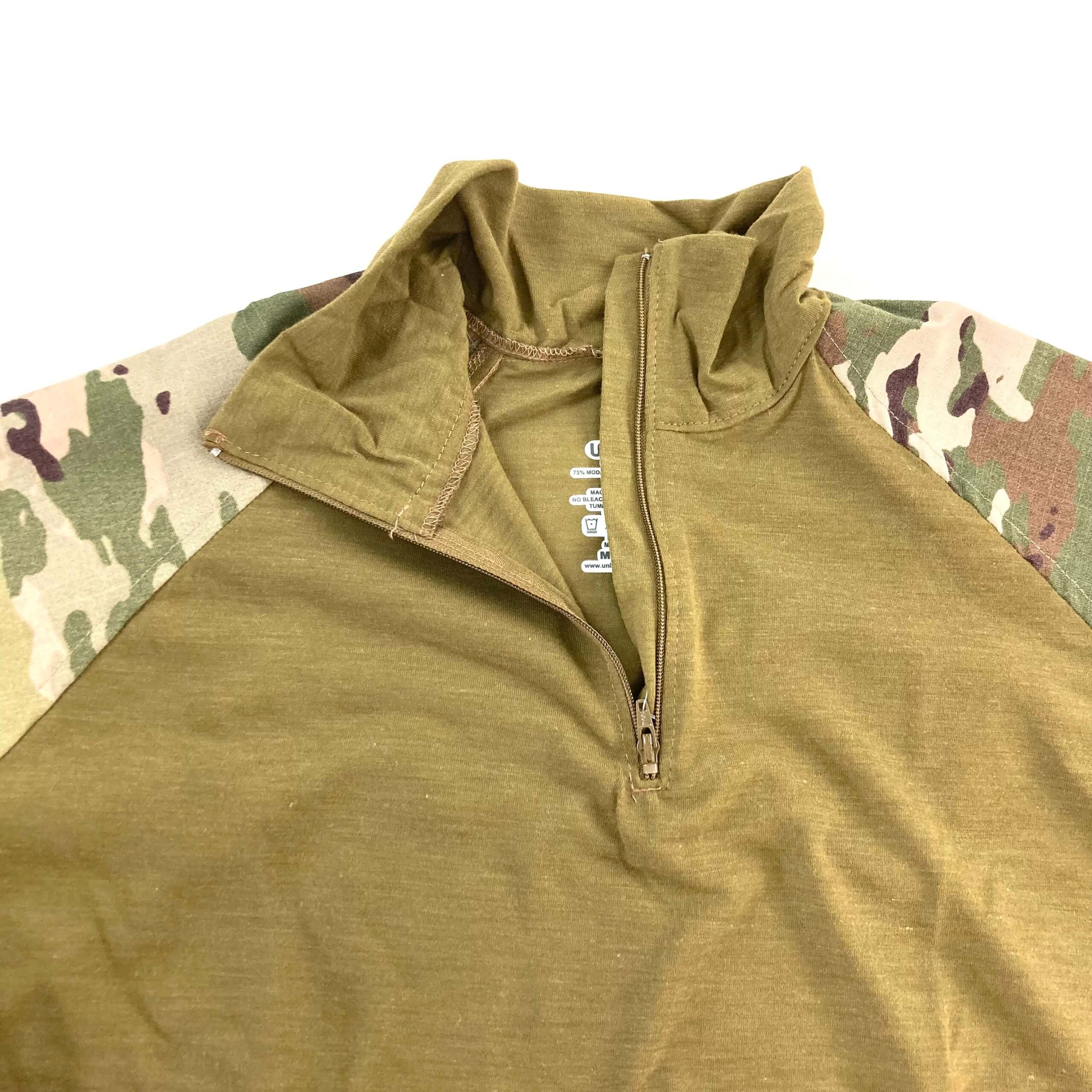 United Join Forces Fortiflame 1/4 Zip Combat Shirt, Coyote/OCP