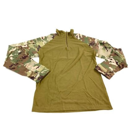 United Join Forces Fortiflame 1/4 Zip Combat Shirt, Coyote/OCP