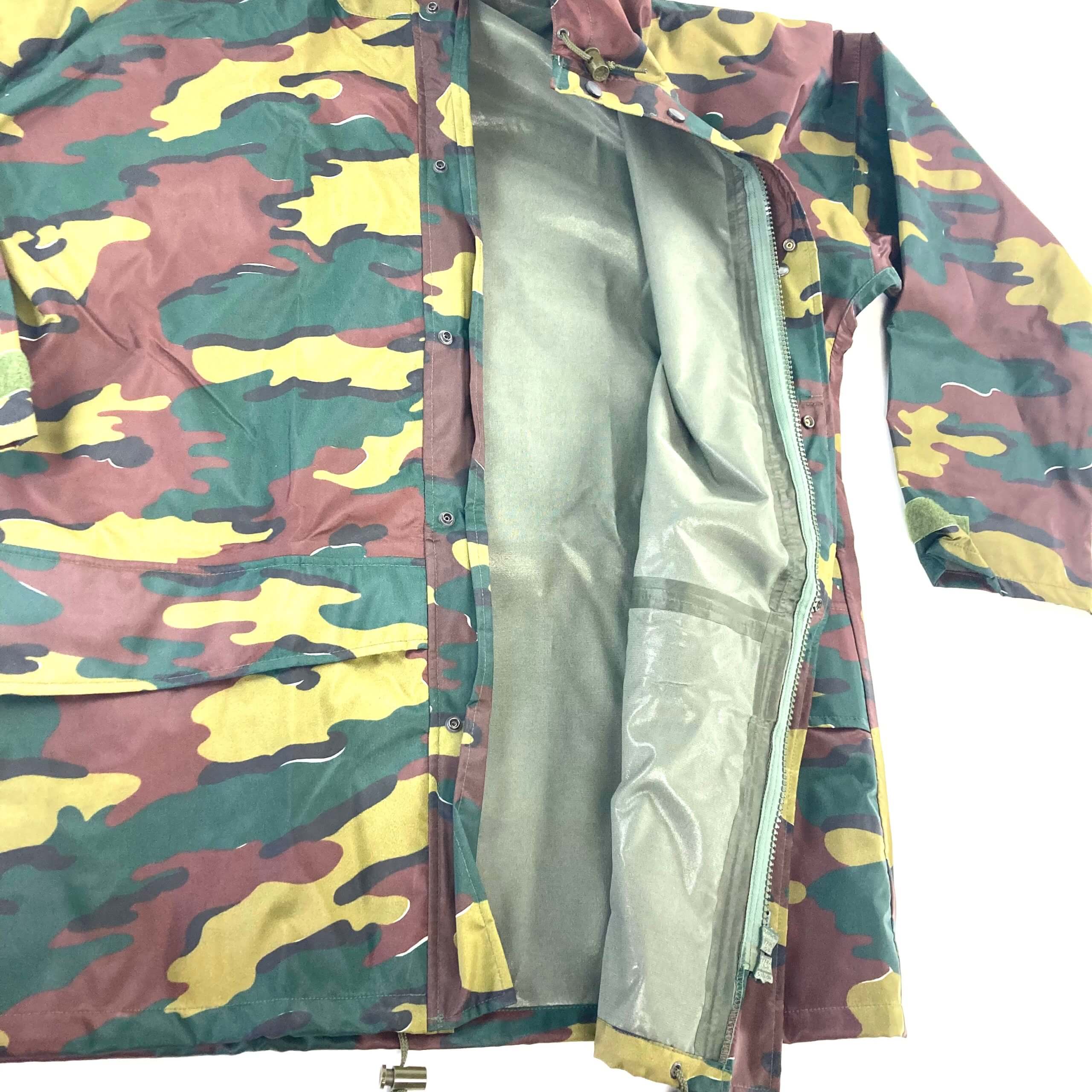 Belgian Military Raincoat, Jigsaw Camo - Venture Surplus