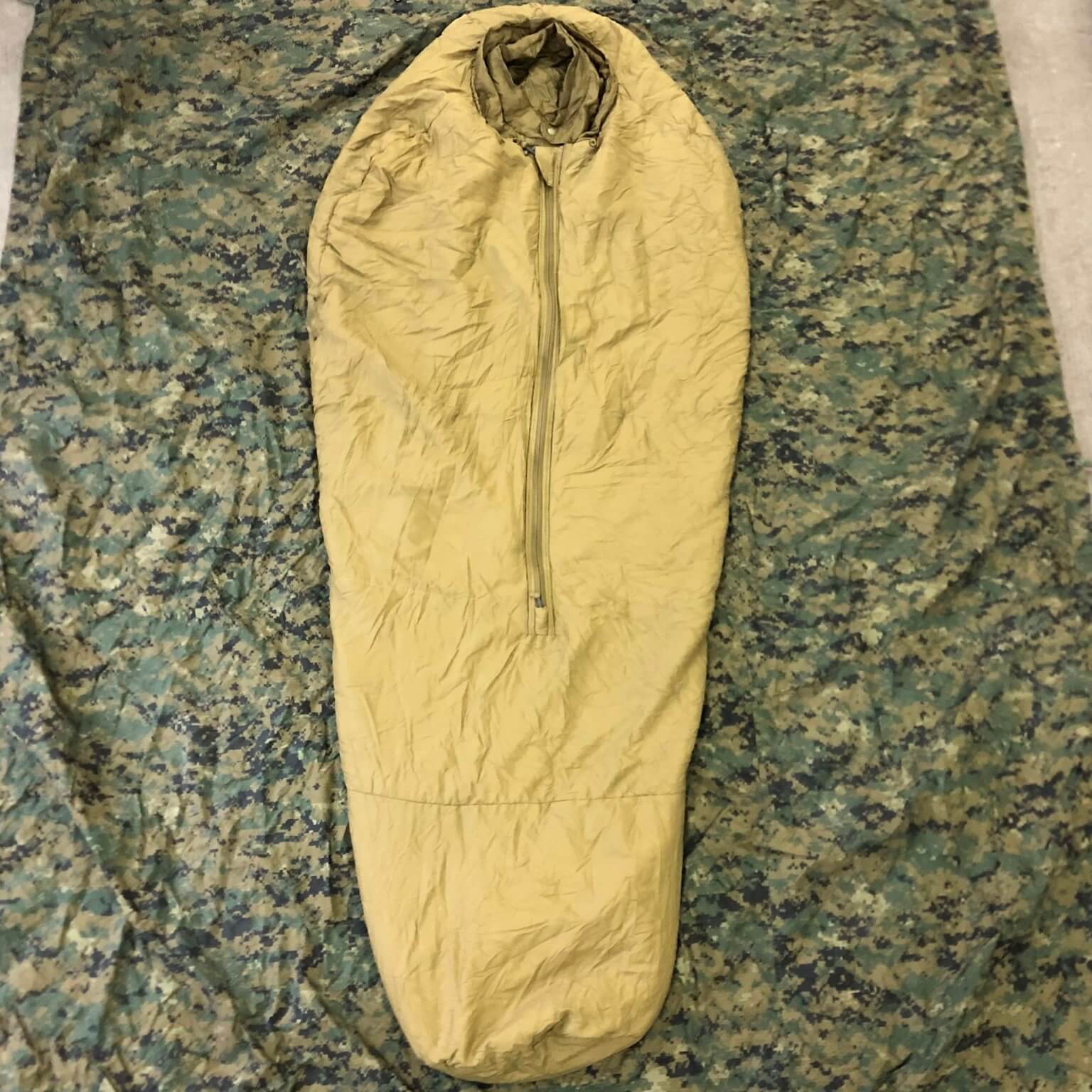 USMC 3 Season Sleeping Bag, Coyote Venture Surplus