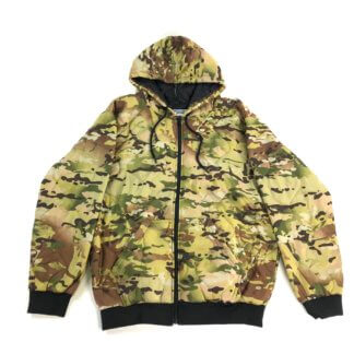 Woobie Gear Zippered Woobie Jacket, Camouflage