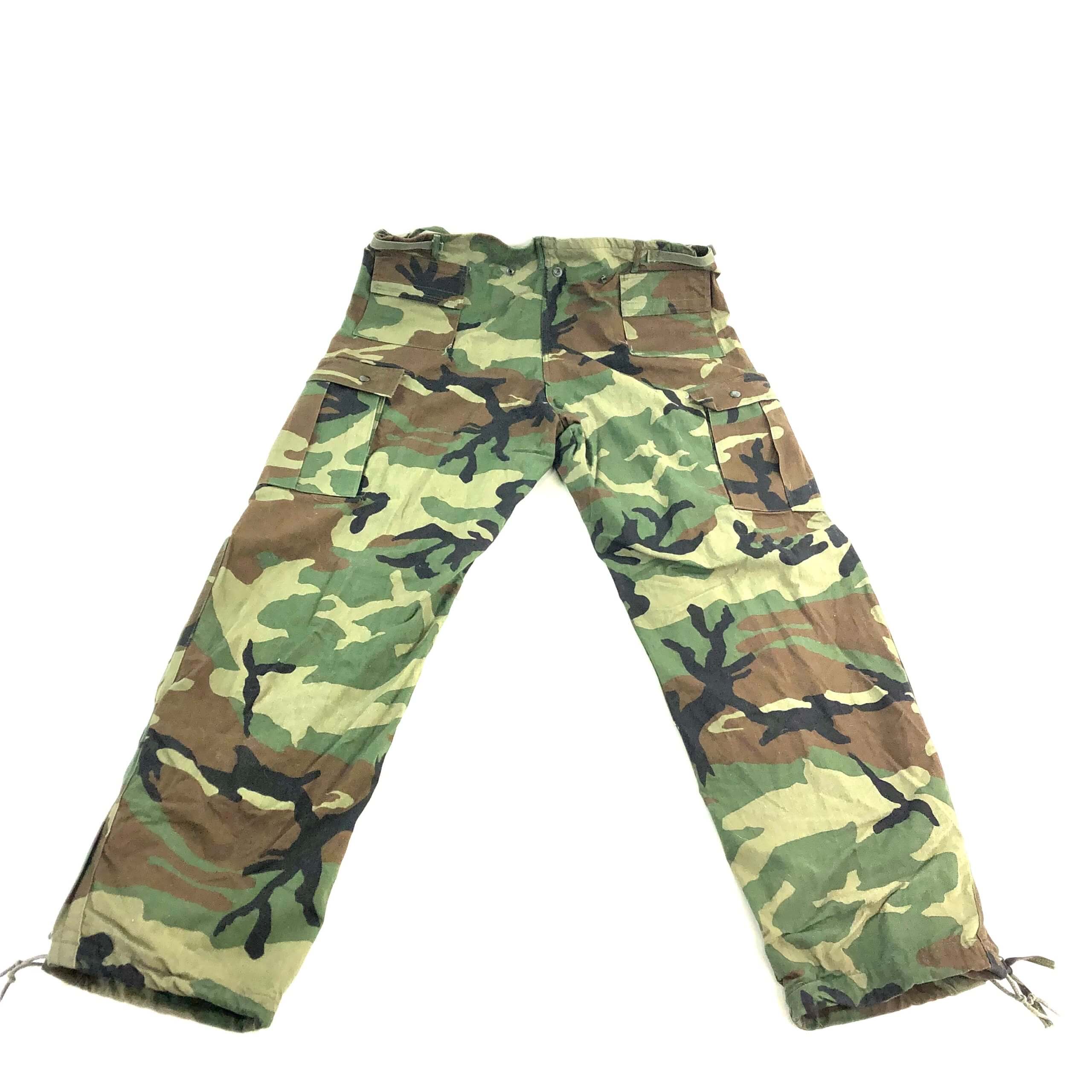 USGI Chemical Protective Suit Pants, Woodland Camo - Venture Surplus