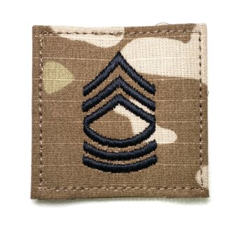 Army Master Sergeant Rank Patch