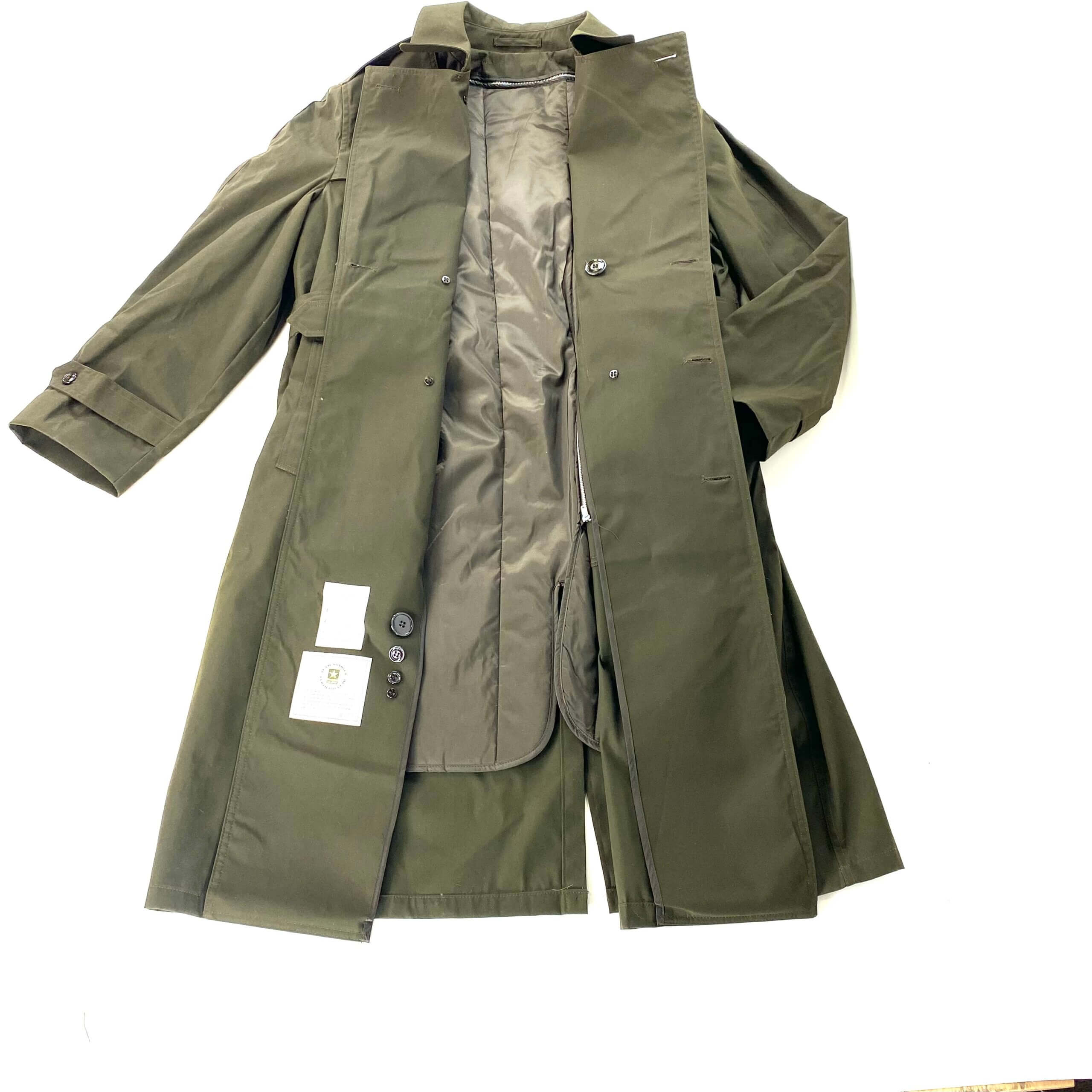 US Army AGSU All Weather Coat, Army Green   Venture Surplus