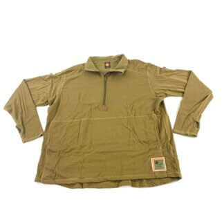 USMC FROG Grid Fleece Thermal Shirt, Coyote Brown