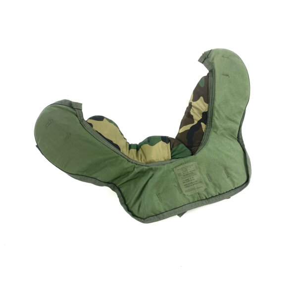US Army Interceptor Body Armor Yoke and Collar Back Assembly, Woodland