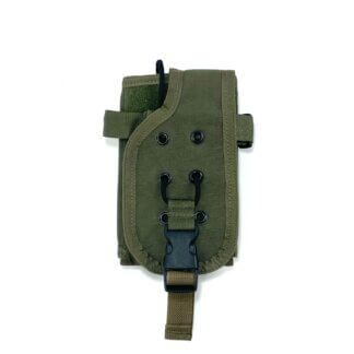 Paraclete Large Universal Radio Pouch, Smoke Green