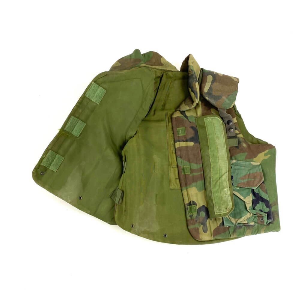 USGI PASGT "Flak" Vest, Woodland Camo Venture Surplus