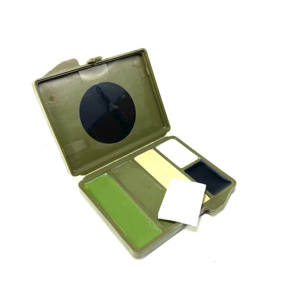 USGI Camouflage Face Paint 5 Color Set, With Mirror