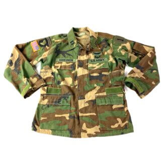 USGI Aircrew Class 1 Combat Shirt, Woodland Camo