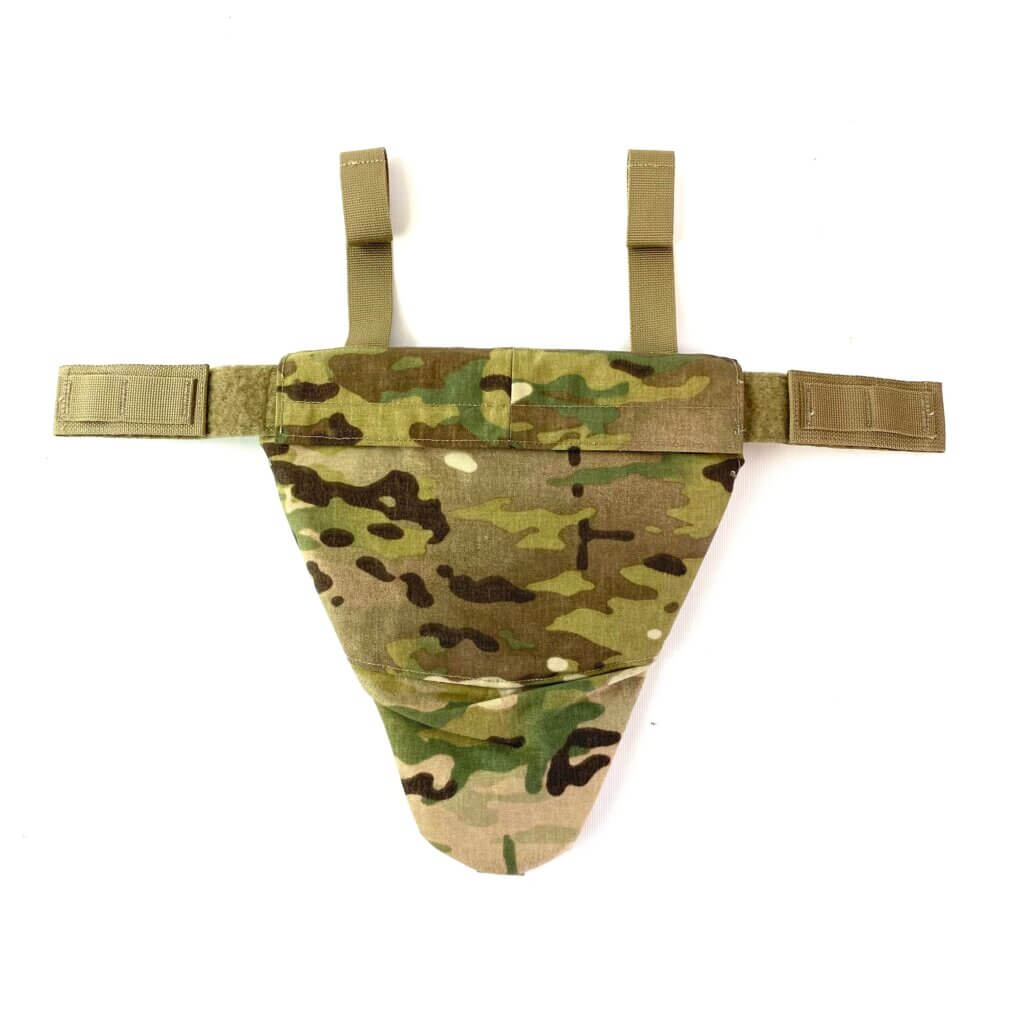 米軍　実物　IOTV GROIN PROTECTOR OUTERSHELL USGI IOTV Groin Protector, Woodland Camo, No Armor - Venture
