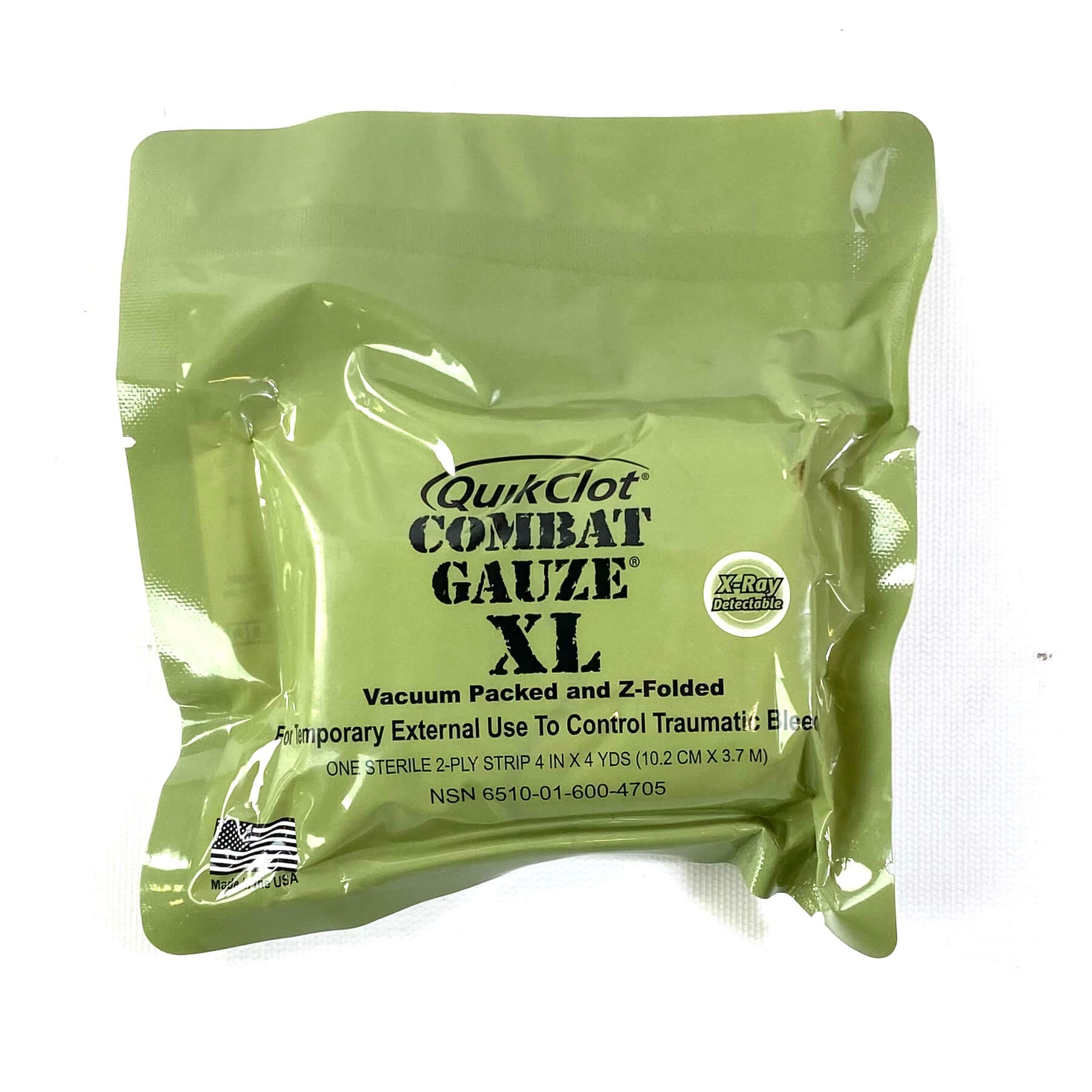 Quick Clot Combat Gauze XL, Z- Folded - Venture Surplus