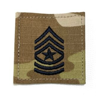 Army Sergeant Major Rank Patch