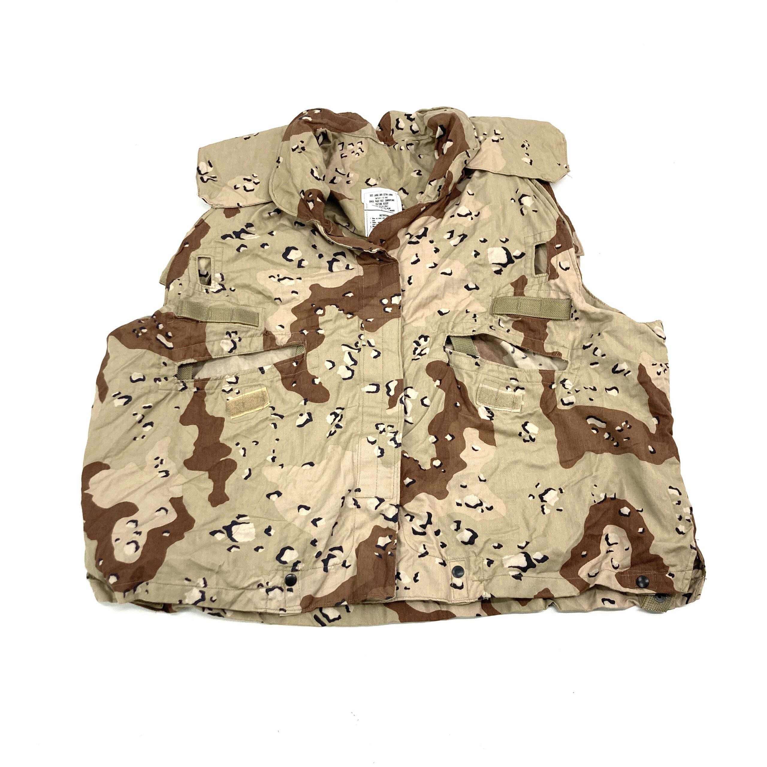 USGI PASGT Vest Cover, 6 Color Desert Camo - Venture Surplus