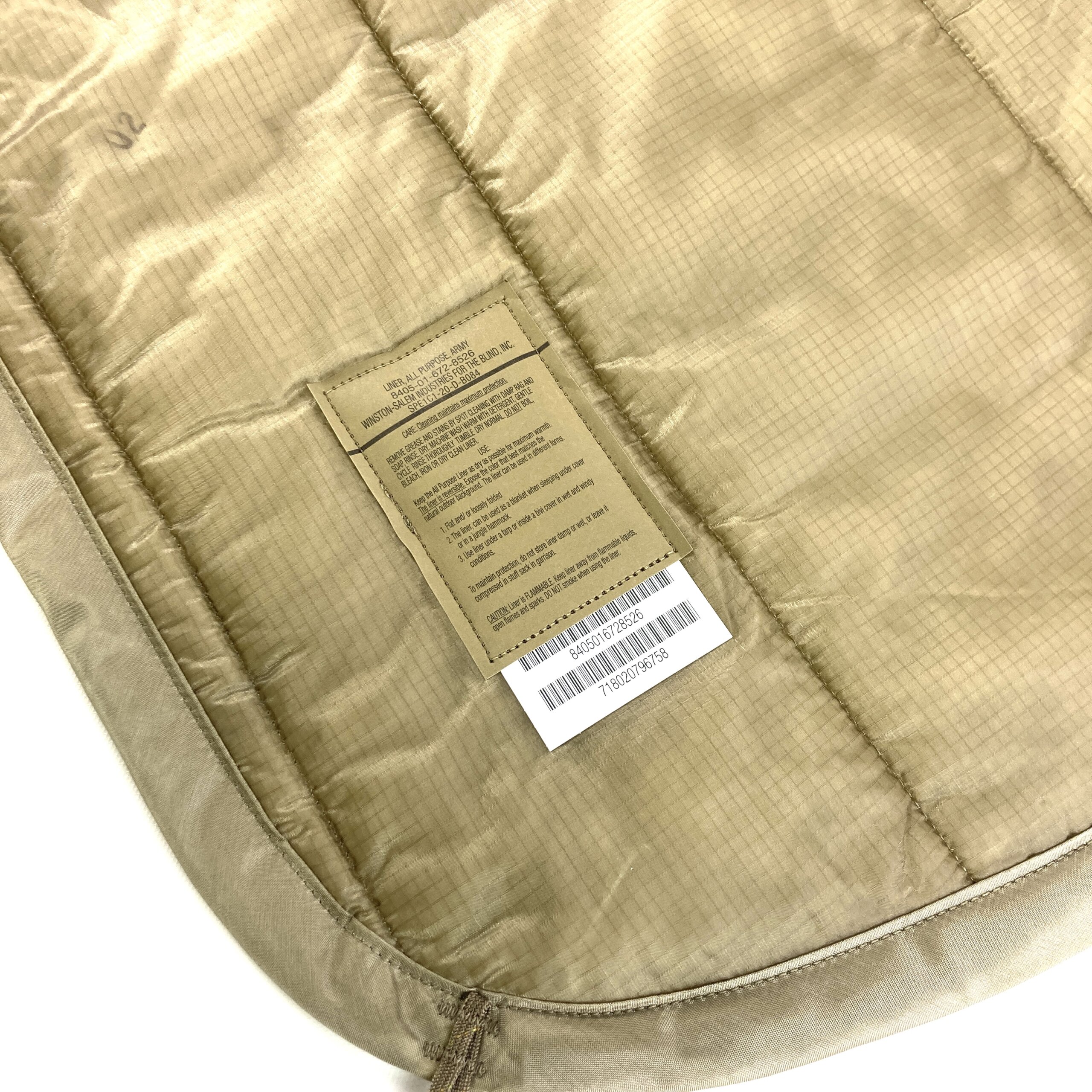 USGI Industries Woobie militaire deken, warmte-isolerende campingdeken, groot formaat, draagbaar, geïsoleerd, waterdicht, voor wandelen, survival, draagtas