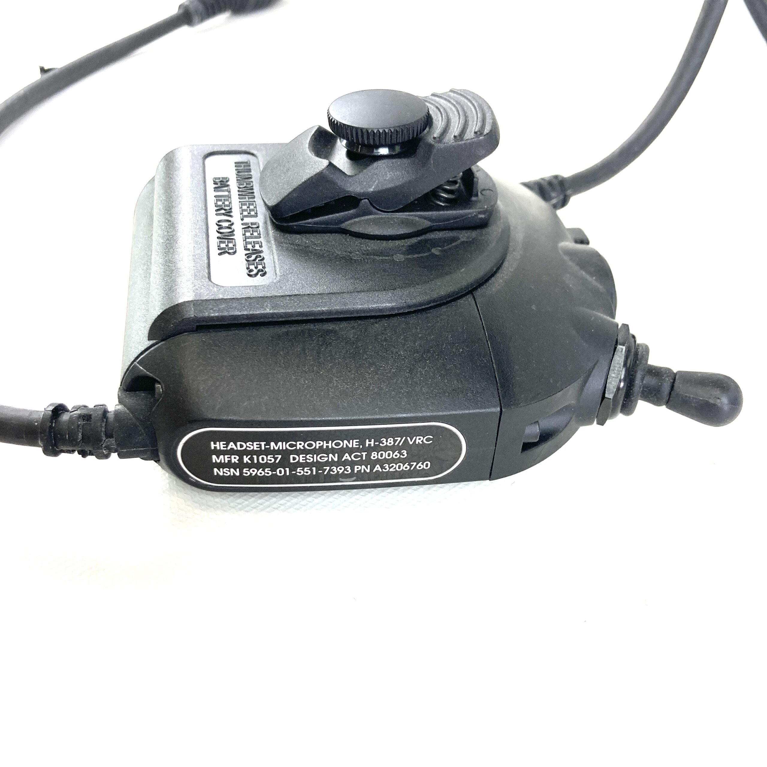 Racal Acoustics RA5000/1/6400 Tactical Communication Headset - Image 3