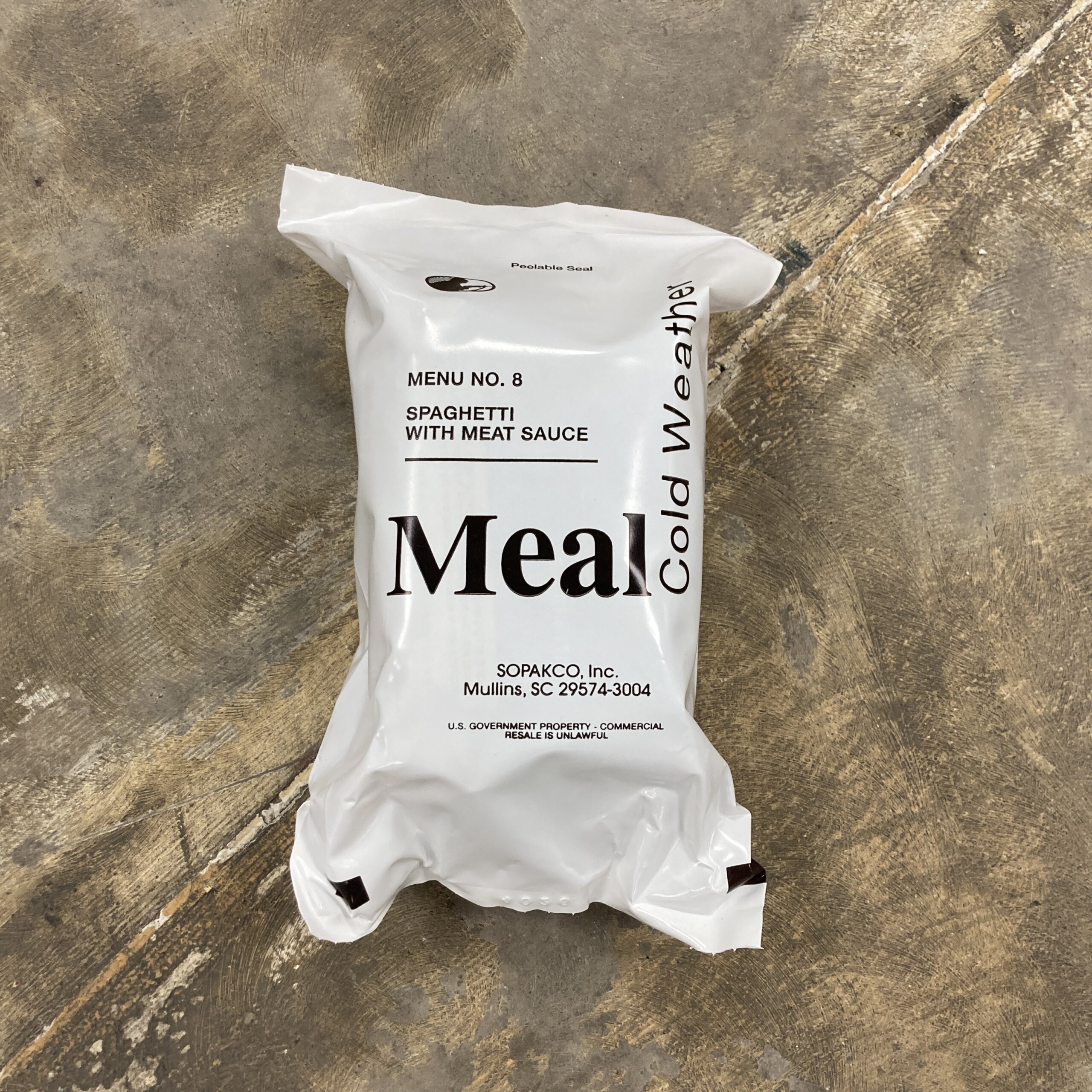 USGI Cold Weather MRE Meal - Venture Surplus