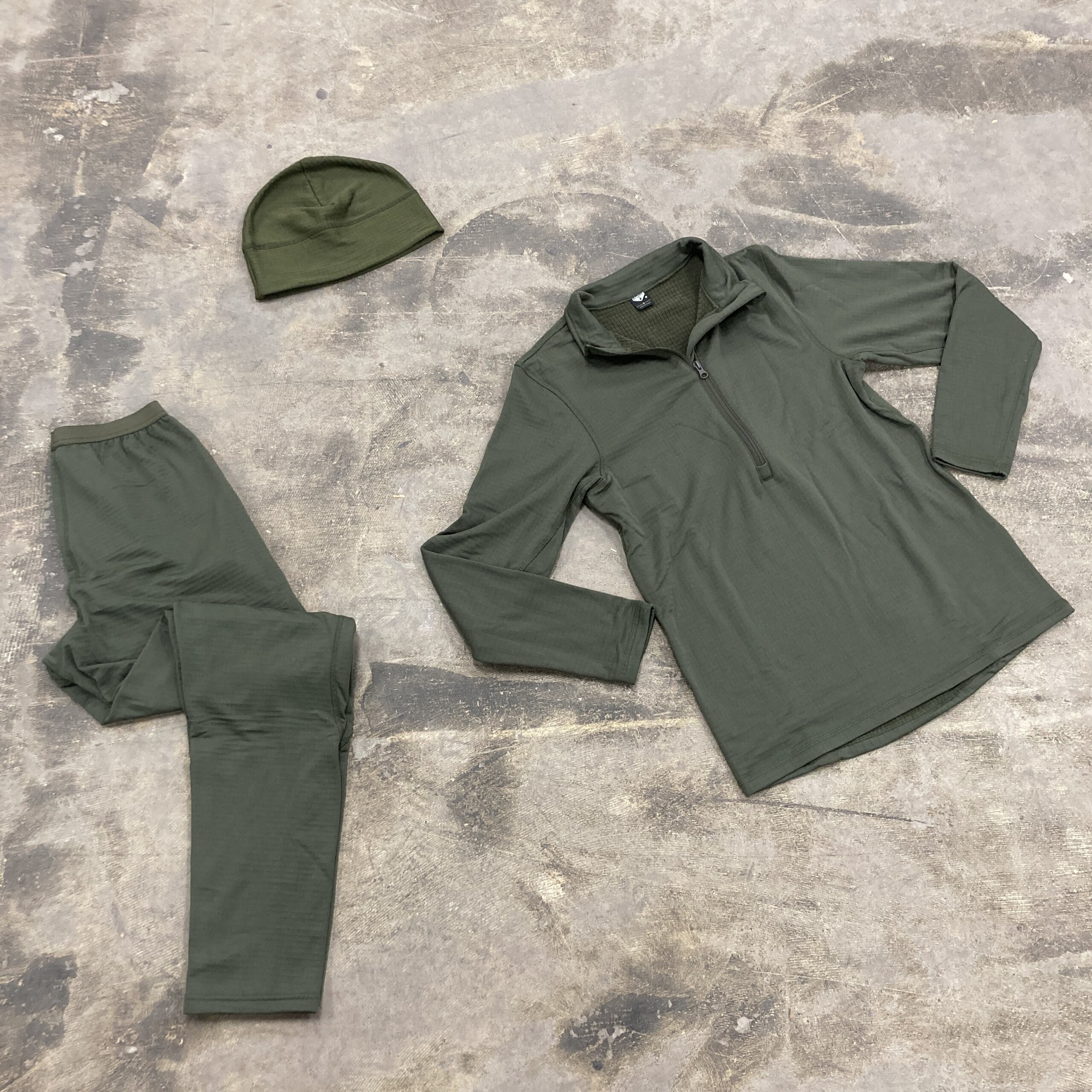 Grid Fleece Starter Bundle, Olive Drab