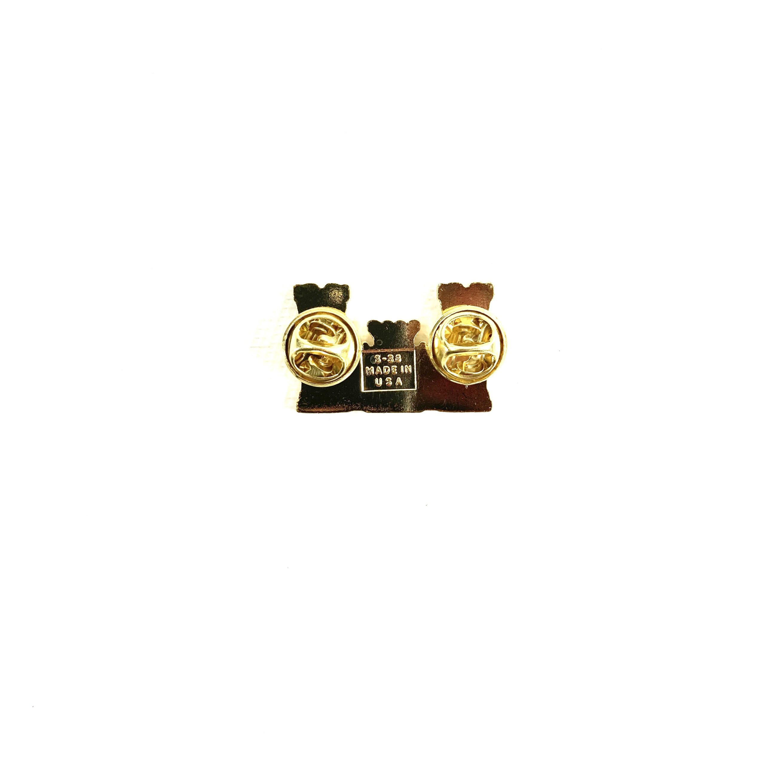 US Army Corps of Engineers Officer Collar Insignia Pins - Image 2