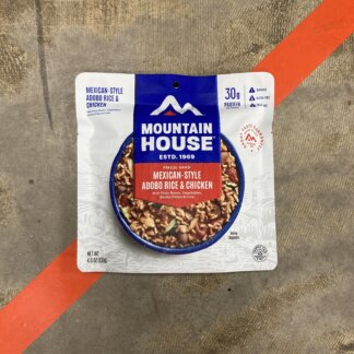 Mountain House Freeze Dried Meal, Mexican Style Adobo Rice & Chicken