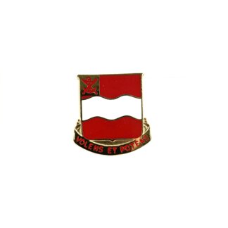 US Army 4th Engineer Battalion Unit Crest Pin