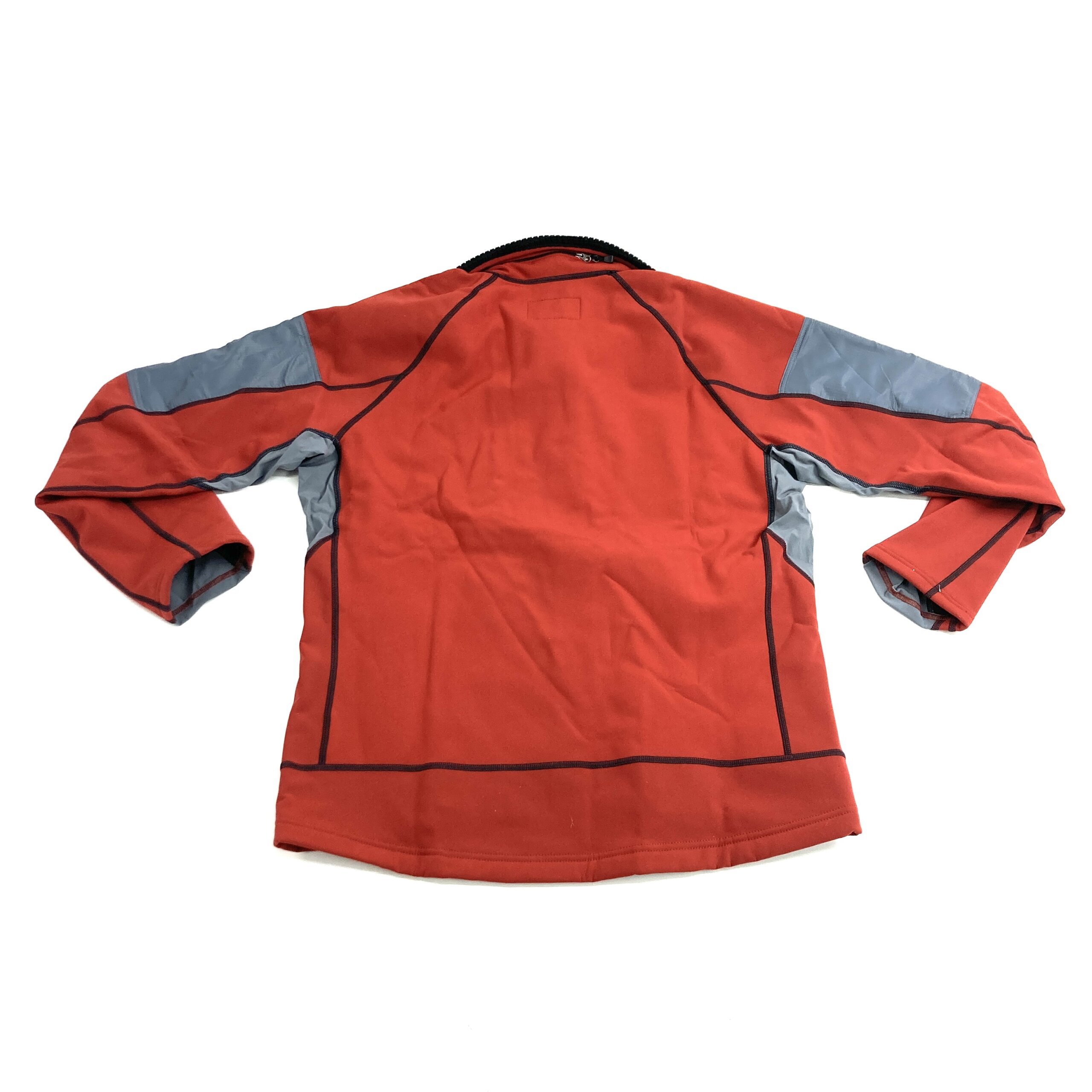 Beyond A5 Rig Softshell Jacket, Red and Grey - Venture Surplus