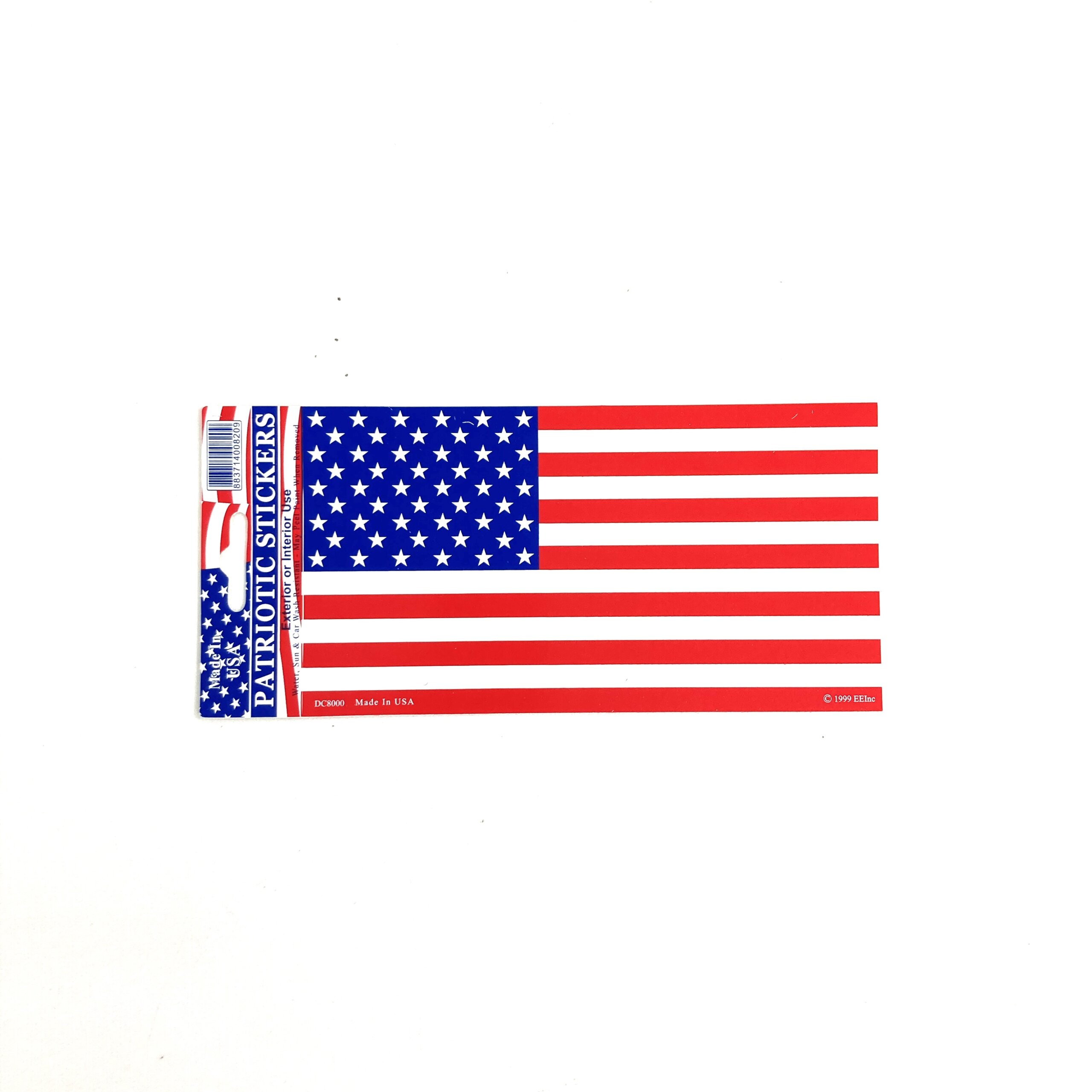 US Flag Sticker, 6.5x3.5 Inches
