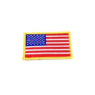 Full Color US Flag Patch, Forward, Hook & Loop